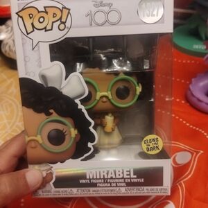 Disney Pop! Mirabel Vinyl Figure with Green Glasses